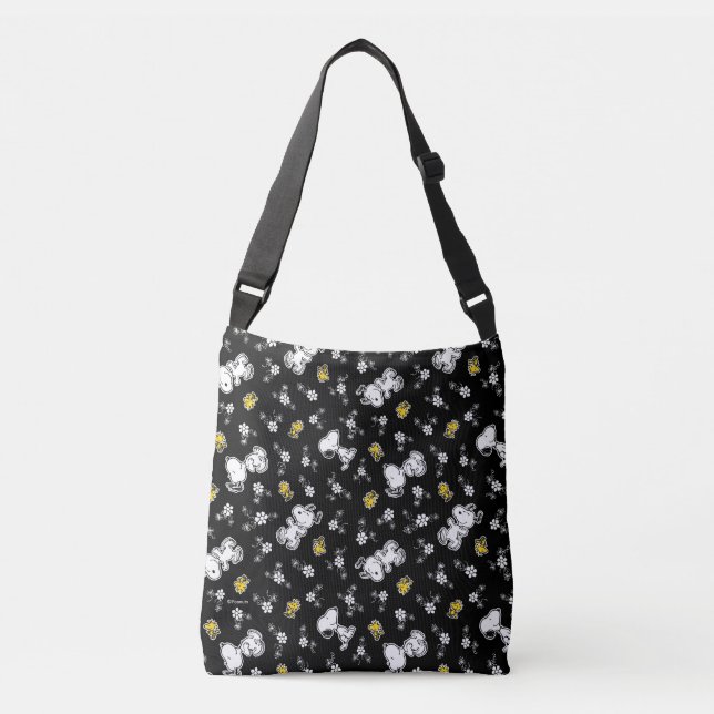 Sac Ajustable Snoopy & Woodstock Fun & Flowers (Devant)