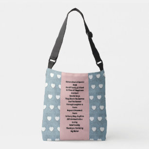 Sac Ajustable Soeur Marshmallow Hearts