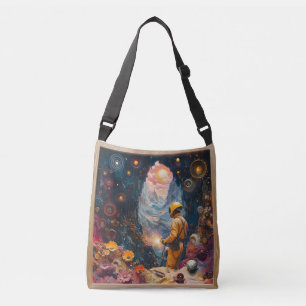 Sac Ajustable Soudure cosmique dans le paysage de rêve floral -