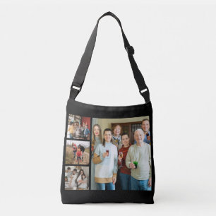 Sac Ajustable Souvenirs chères : personnalisable 4 Photo Collage