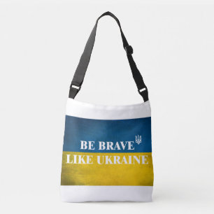 Sac Ajustable Soyez courageux comme l'Ukraine citation textuelle