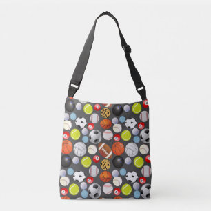 Sac Ajustable Sport Balls Motif DGrey BG