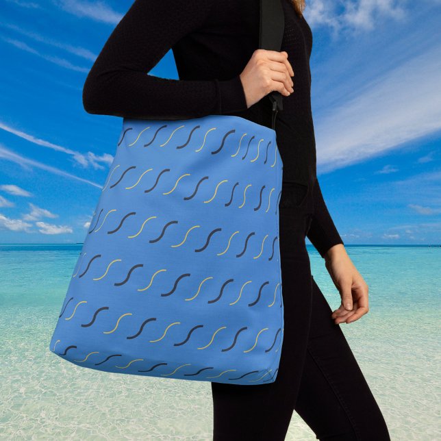 Sac Ajustable Squiggles de Bleu (Créateur téléchargé)