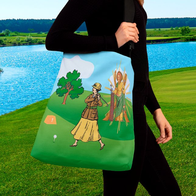 Sac Ajustable SS. Andrew & Jude avec 2 Golfeuses (Créateur téléchargé)