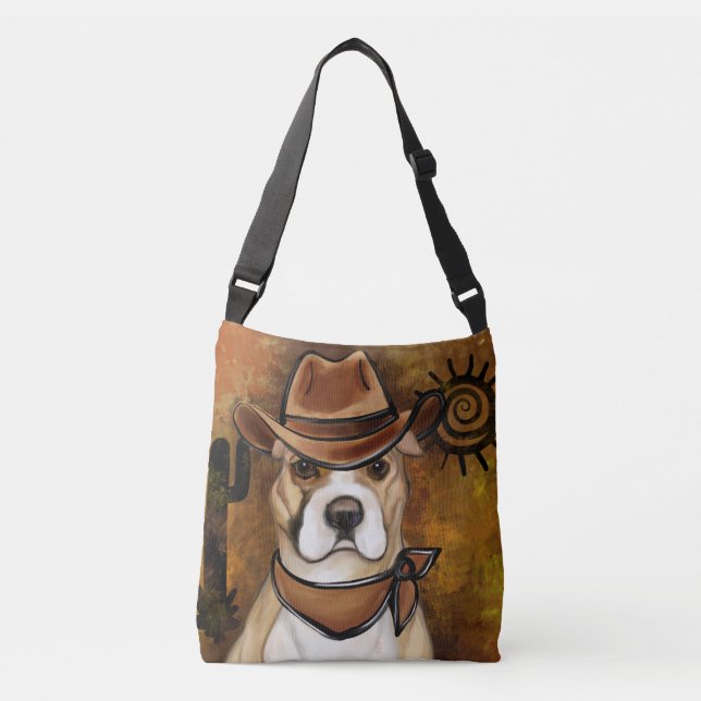 SAC AJUSTABLE STAFFORDSHIRE TERRIER AMÉRICAIN        (Devant)