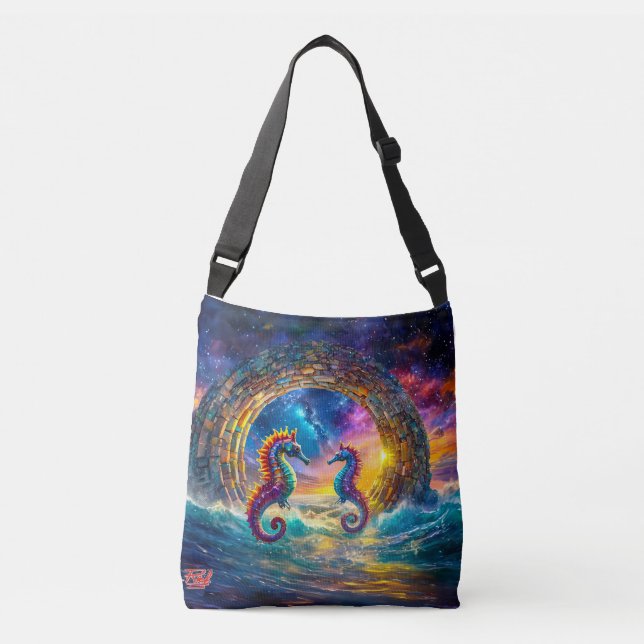 Sac Ajustable StarGate Seahorses Design par Rich AMeN Gill (Devant)