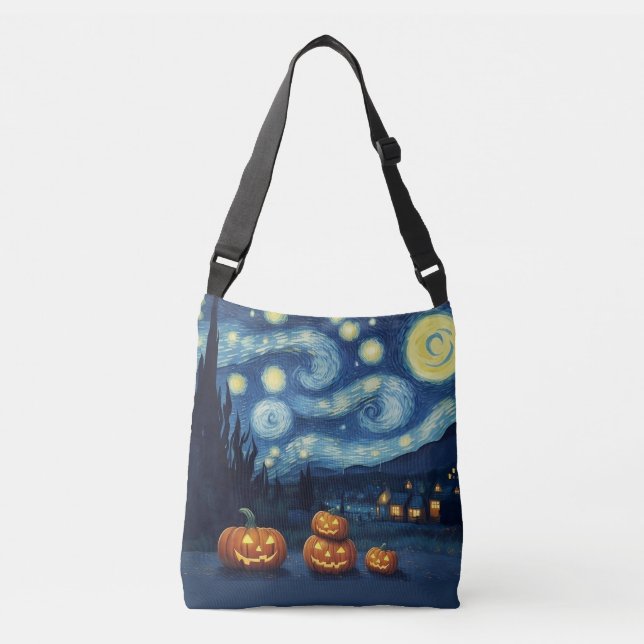 Sac Ajustable Starry Night Van Gogh Halloween (Devant)