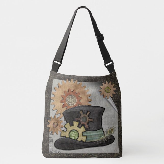 Sac Ajustable Steam Sass Steampunk Médias mixtes (Devant)