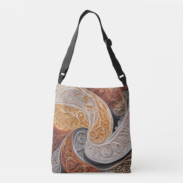 Sac Ajustable Stormy Orange art IA  (Dos)