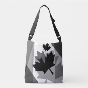 Sac Ajustable Style canadien Feuille d'érable noire stratifiée C