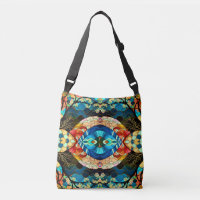 STYLE D'ART JAPONAIS FORET SYMETRIQUE