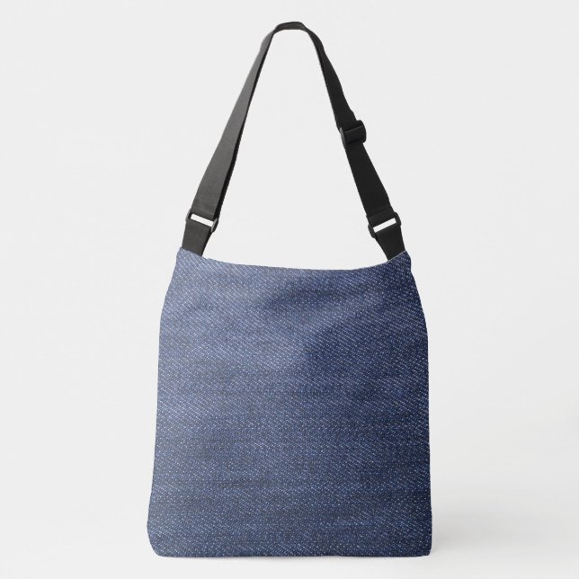 Sac Ajustable Style de denim de blues-jean, copie de photo de (Devant)