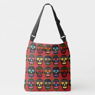 Sac Ajustable Sucre Noir à Crâne