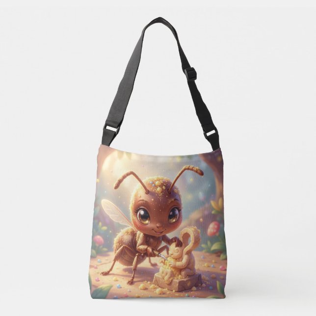 Sac Ajustable Sur les traces de l'or des fleurs.4 (Devant)