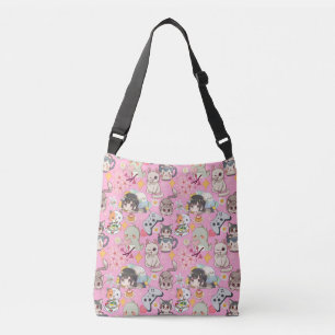 Sac Ajustable Surcharge de l'animal mignon Motif L rose BG