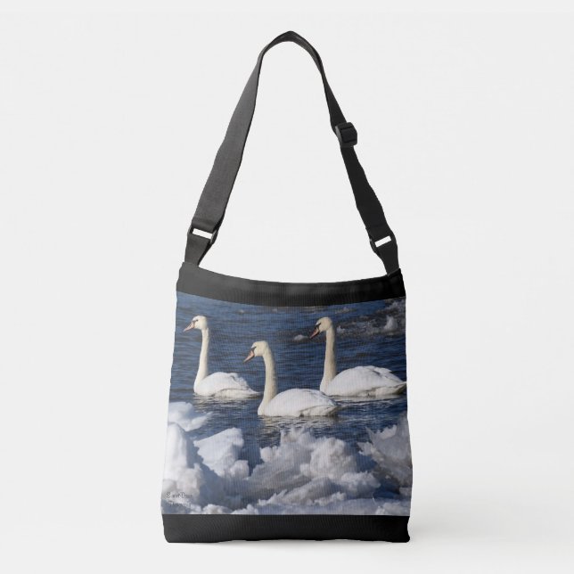 Sac Ajustable Swans dans la rivière Icey (Devant)