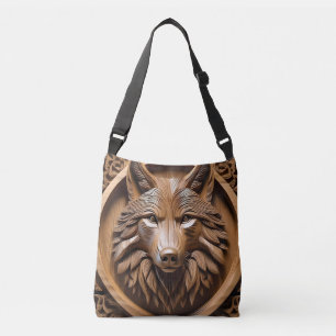 Sac Ajustable Sylvan Sentinel : L'empreinte majestueuse du loup 