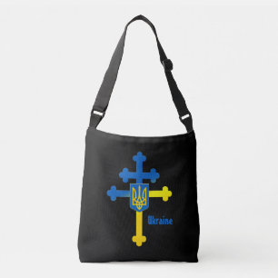 Sac Ajustable SYMBOLE DE COURSE D'Ukraine & Croix de Lorraine 