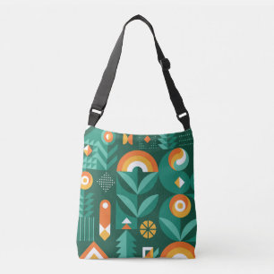 Sac Ajustable Symbole de l'agriculture Vintage et géométrique sc