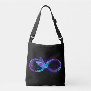 Sac Ajustable Symbole de Neon Infinity par Glowing Hummingbird
