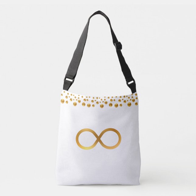 Sac Ajustable Symbole Infinity Doré (Devant)