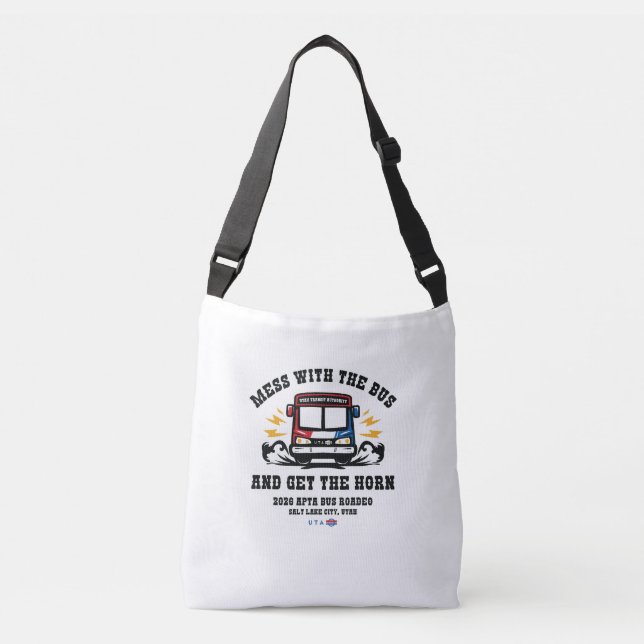 Sac Ajustable T-shirt Mess With the Bus Roadeo (Devant)