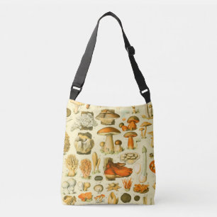 Sac Ajustable Tabouret de toilette Vintage de champignons Illust