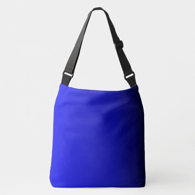 Sac Ajustable Tapis de sol bleu électrique pour voiture (Devant)