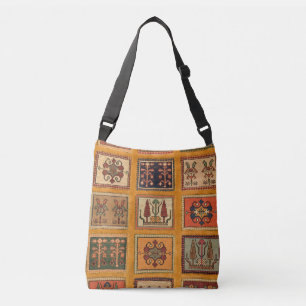 Sac Ajustable Tapis kilim antique turc coloré