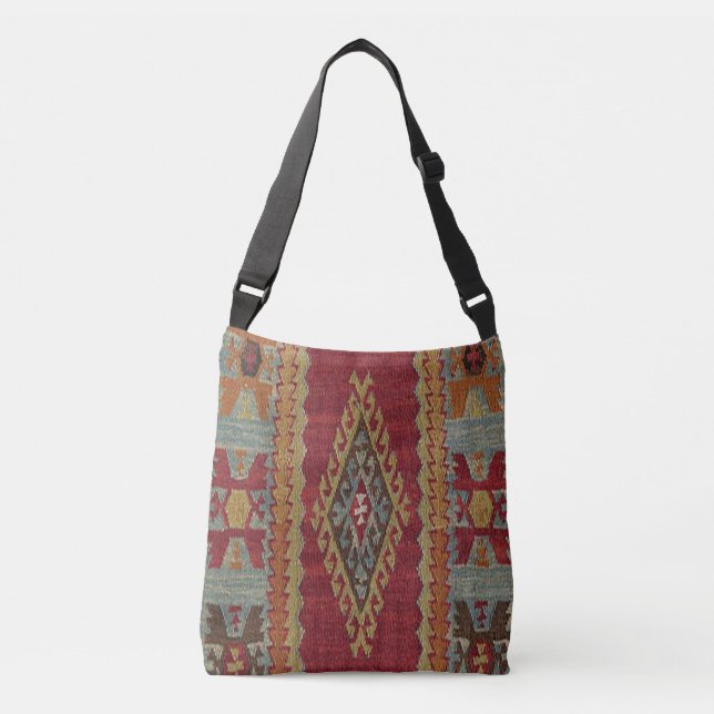 Sac Ajustable Tapis kilim turc (Devant)