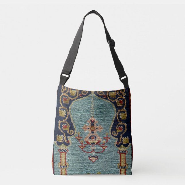 Sac Ajustable Tapis Kilim Turc Antique (Devant)