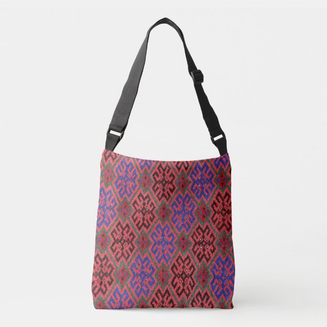 Sac Ajustable Tapis Kilim Turc Boho  (Devant)
