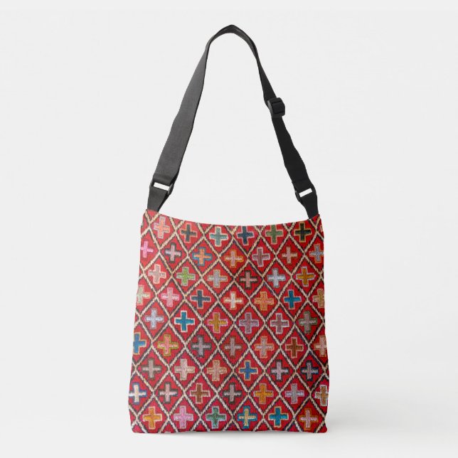 Sac Ajustable Tapis Kilim Turc Vintage (Devant)