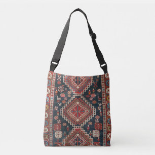 Sac Ajustable Tapis Oriental Ancien Perse Turc Karbistan