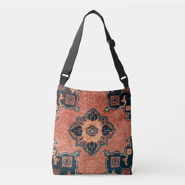 Sac Ajustable Tapis persan oriental unique kilim turc (Devant)