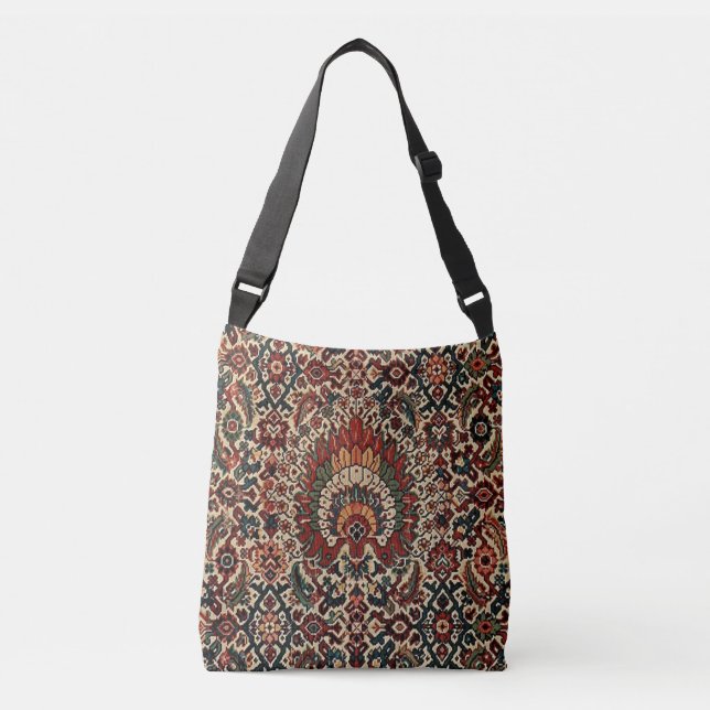 Sac Ajustable Tapis persan turc oriental antique (Devant)