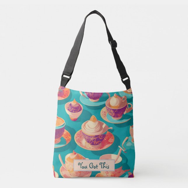 Sac Ajustable Tasses et soucoupe étudiant (Devant)
