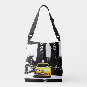 Sac Ajustable Taxi jaune élégant Brooklyn de New York City Nyc