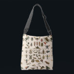 Sac Ajustable Taxonomie colorée vintage d'entomologie d'insectes<br><div class="desc">Ce grand sac de croix-corps folâtre une copie vintage détaillée de taxonomie avec les insectes colorés (abeilles, guêpes, scarabées, mites, etc.). La copie est du Nouveau Larousse Illustre. Elle est parfaite pour votre entomologiste préféré, professeur de biologie, enthousiaste d'insecte, ou chat ou poussin frais. Soyez sûr de faire descendre l'écran...</div>