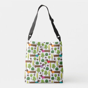Sac Ajustable Teckels sur une promenade en parc