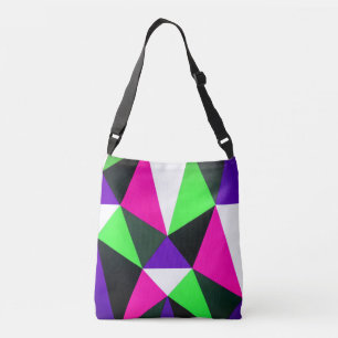 Sac Ajustable Téméraire 80s Color Block Neon Green Rose Purple