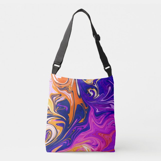Sac Ajustable Tempête des couleurs | Meilleure peinture abstrait (Devant)