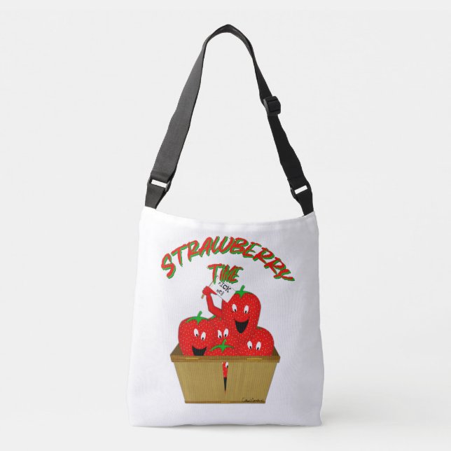 Sac Ajustable Temps de la fraise ! (Devant)
