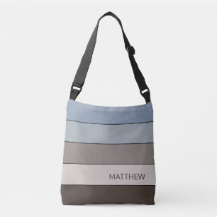 Sac Ajustable Tendance intemporelle rayures colorées Motif d'art