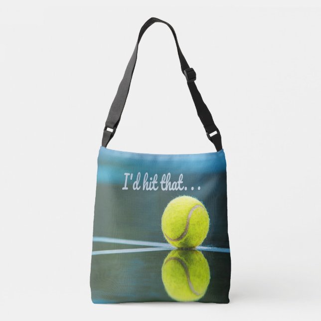 Sac Ajustable Tennis-ball je frappais ce cadeau drôle (Dos)