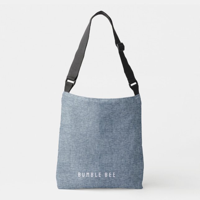 Sac Ajustable Tenue en jeans bleu denim (Devant)