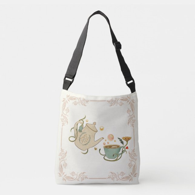 Sac Ajustable Thé à l'heure Confortable Pastel (Devant)