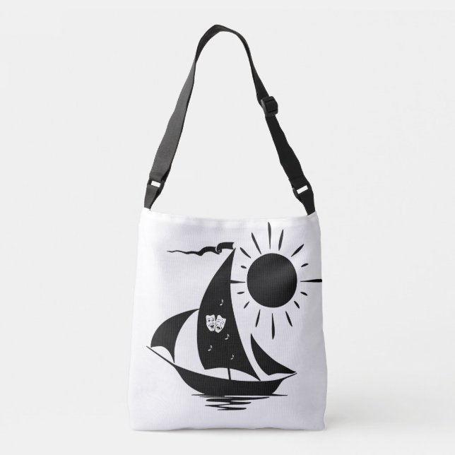 Sac Ajustable Théâtre Whimsical Unique Conception De Voile (Dos)