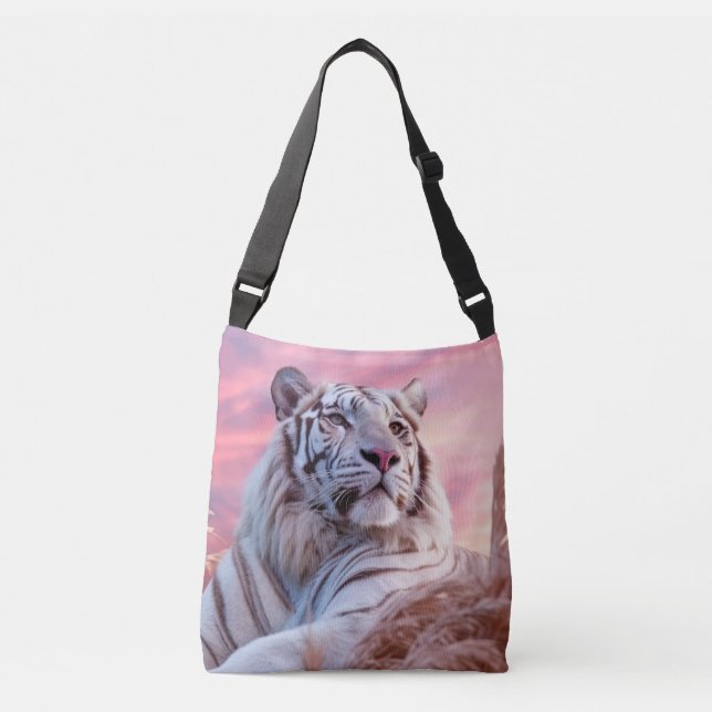 Sac Ajustable Tiger Animal Nature sauvage majestueuse (Devant)