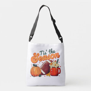 Sac Ajustable Tiss the Season Automne Citrouilles et Football